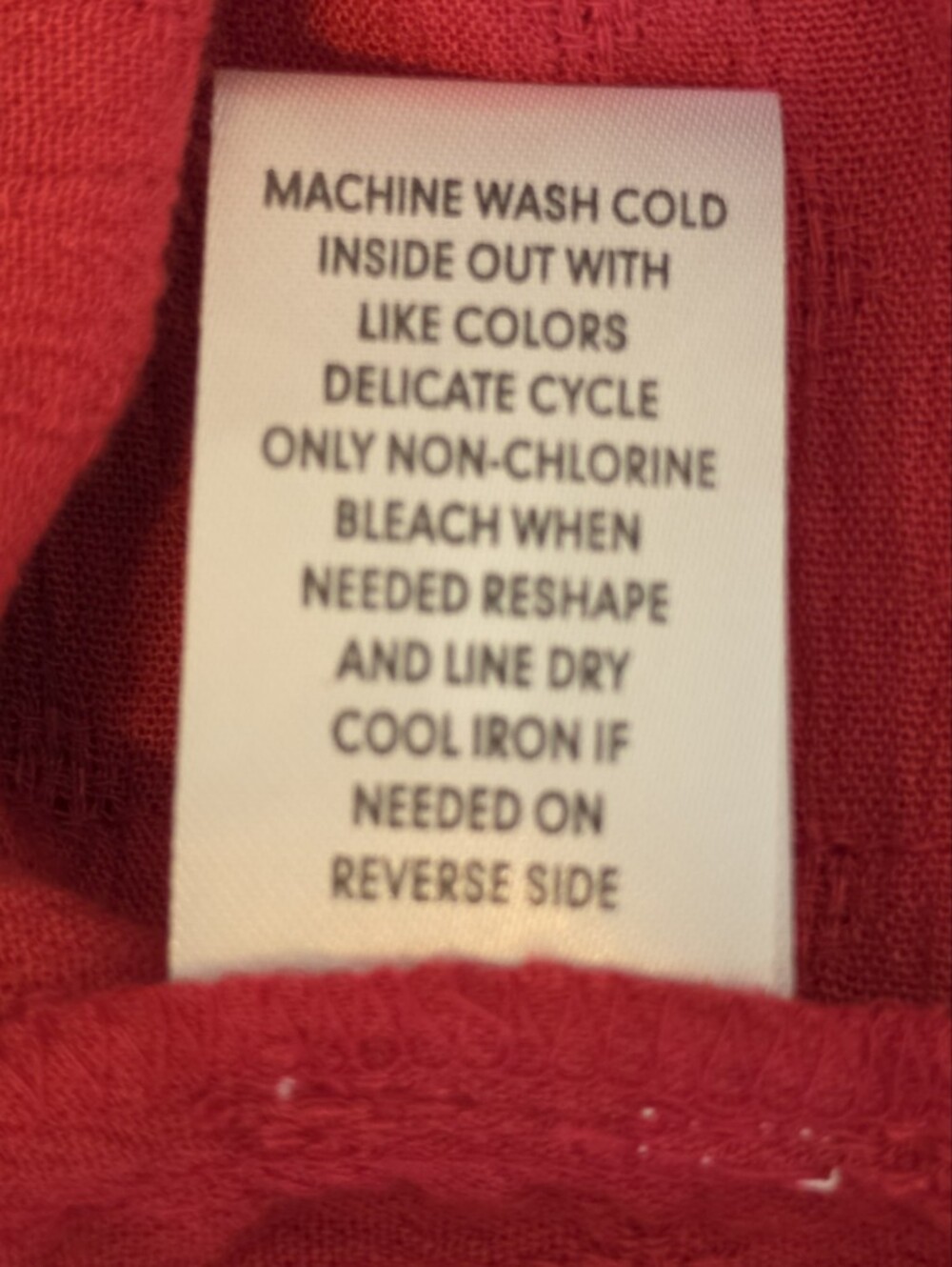 Nurture by Westbound XL Red Embroidered Eyelet Button Front Top❣️ - Picture 5 of 6